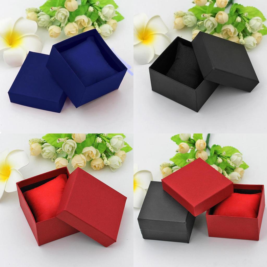 Elegant And Stylish Fashion Watch Box Jewelry Holder With Soft Sponge Pad For Display