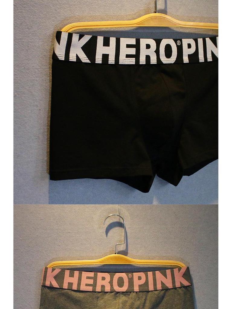 Men's Pure Cotton Breathable Boxer Briefs - Sporty Mid-Rise Fashion.
