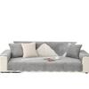 Milk Velvet Sofa Cushion Non-slip Cream Wind Thickened Winter Cushion Creamy-white Fabric Sofa Cover Cloth Cover