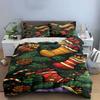 Stockings, Pinecones, Candy Canes. Bedding Sets Duvet Cover Sets Duvet Covers Pillowcases(1*Duvet Cover 2*Pillowcases Without Duvet Insert)