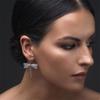 Pendientes colgantes de libélula 3d estéreo simples, pendientes largos de tendencia para mujer, accesorios de joyería para fiesta y boda, envío directo