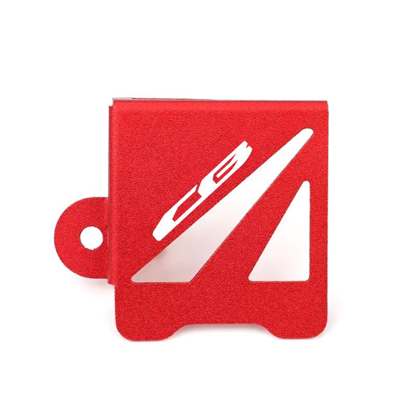 For Honda CB500F CB500X CL500 CBR500R 400X 400F Motorcycle Rear Brake Pump Fluid Tank Oil Cup Reservoir Guard Cover Protector