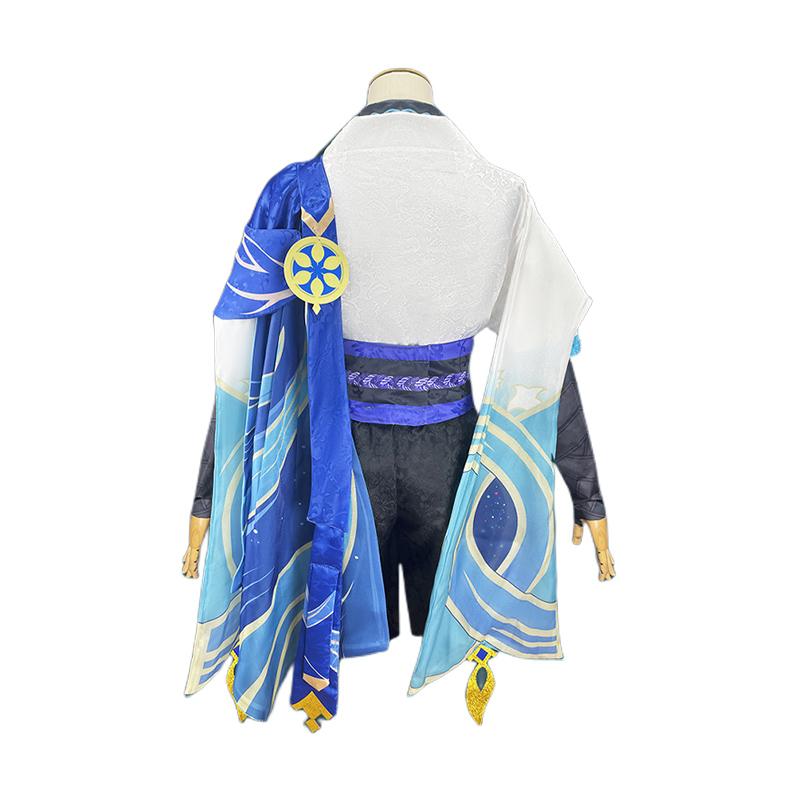 Scaramouche Cosplay Costume Anime Wanderer Balladeer Cosplay Uniform Hat Wig Genshin Cosplay Halloween Costume