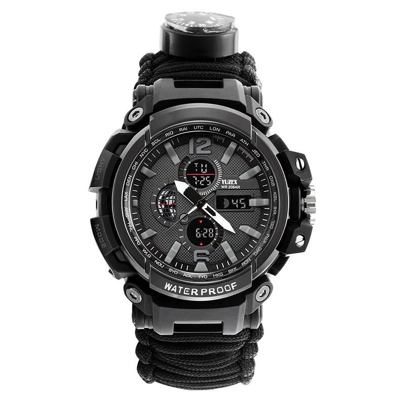 Jun Shi Outdoor Survival Paracord Watch