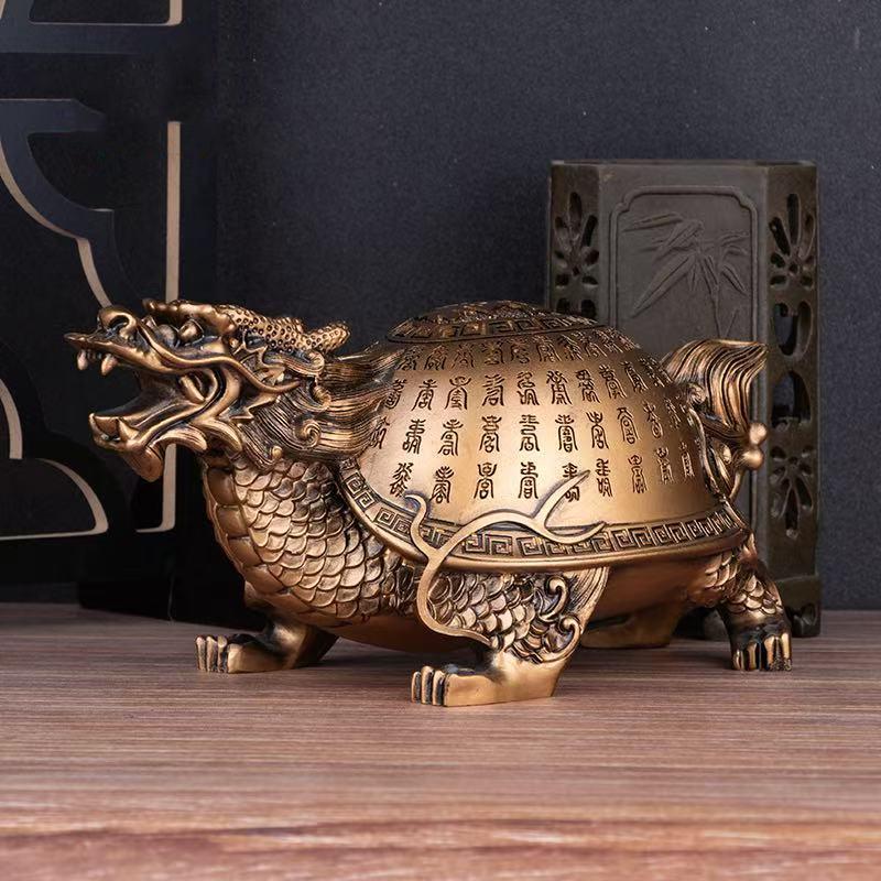 

resin Baishou Turtle Mascot animals Decorative statues Chinese characteristic ornaments Home, Room Office Decoration Accessories