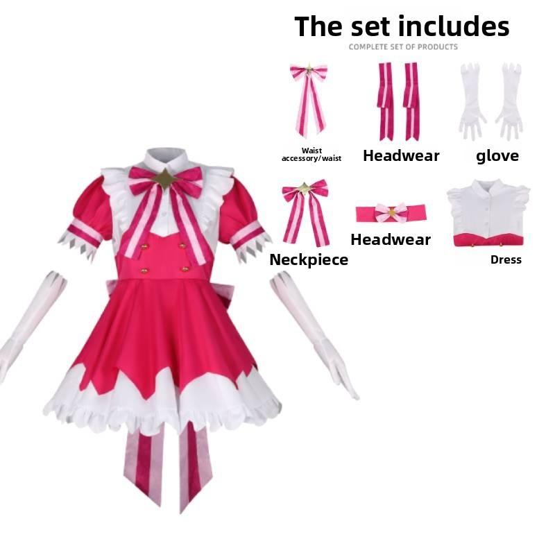 Hatsune Miku Cosplay Dress With Accessories For Anime Convention And Halloween Costumes