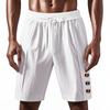 Men's Elastic Waist Shorts for Summer Wear Loose Linen Beach Casual Solid Color Five-point American Shorts