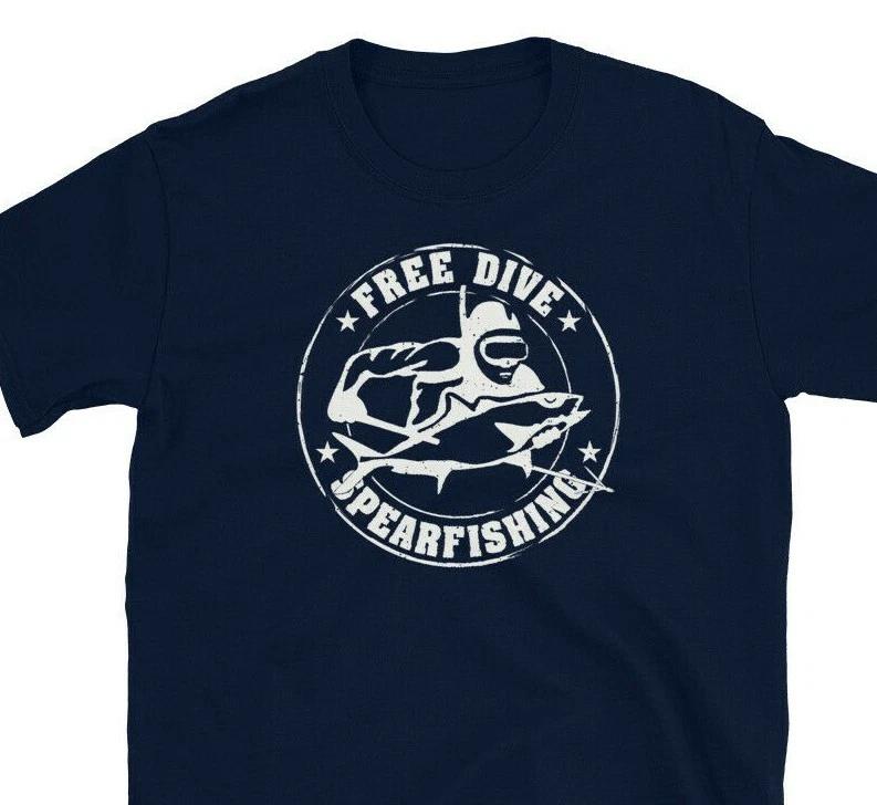 Scuba Diving T-Shirt Diver Free Dive Diving Spearfishing Unisex Tee XL