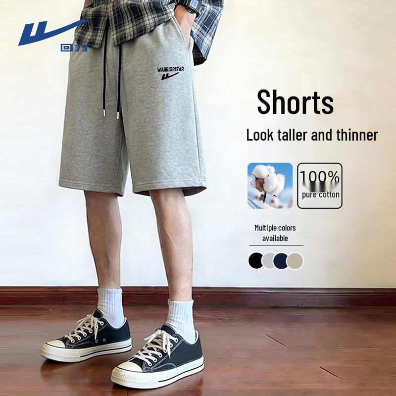 Warrior Men s Cotton Breathable Sports Shorts L