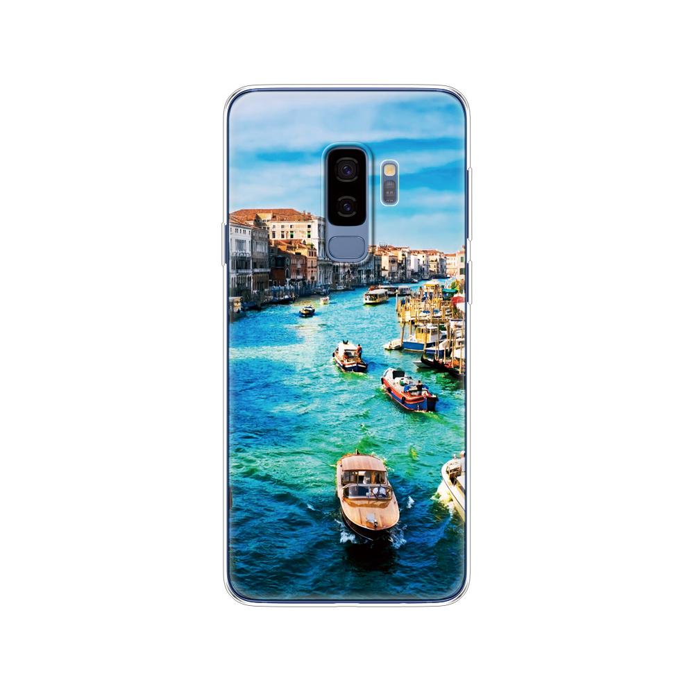 Měkké silikonové pouzdro TPU Pro Samsung Galaxy S9/S9 PLUS Kryt Pouzdro pro Samsung S9/S9 plus Ochranný kryt telefonu