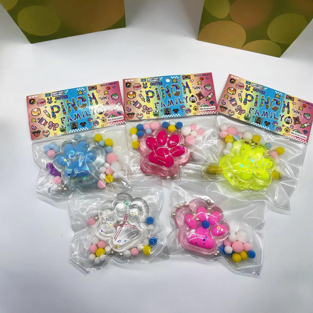 

Плюшевая кошачья лапа, игрушка-антистресс для сжимания - Подарок с быстрым восстановлением для детей