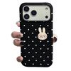 Polka dot Miffy applies to Apple 17promax cartoon cute iPhone16Pro lens all-inclusive 15 two-in-one