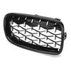 Pair Diamond Style Front Kidney Grill Grille For BMW 3 Series F30 F31 F35 F80 Saloon Estate 2011- Racing Grills