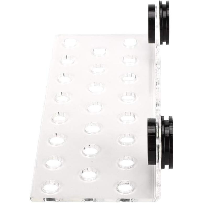 FILFEEL Acrylic Coral Frag Rack Bracket and Wonderful Accessory for Coral Growth Usage for Aquarium Fish 4 Hole Size (Acrylic 2)