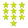 10pcs Reflective Star Decals for Car Motorcycle Night Visibility Safety Stickers Enhanced Nighttime Safety Easy To Apply