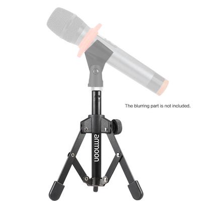 Ammoon MS-12 Mini Foldable Desktop Tabletop Tripod Microphone Mic Stand Holder