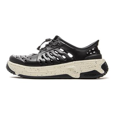 Li Ning Pangu Trek Comfortable Fashion Trendy Non-Slip Wear-Resistant Wrap Shoes Unisex Shoes Black AZSV017-1