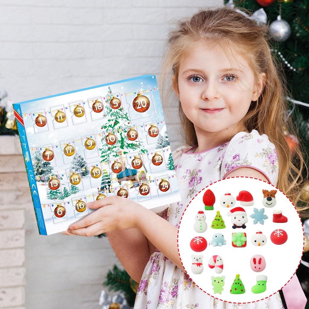 Advent Calendar, Christmas Countdown, 24 Days Of Surprise Blind Boxes