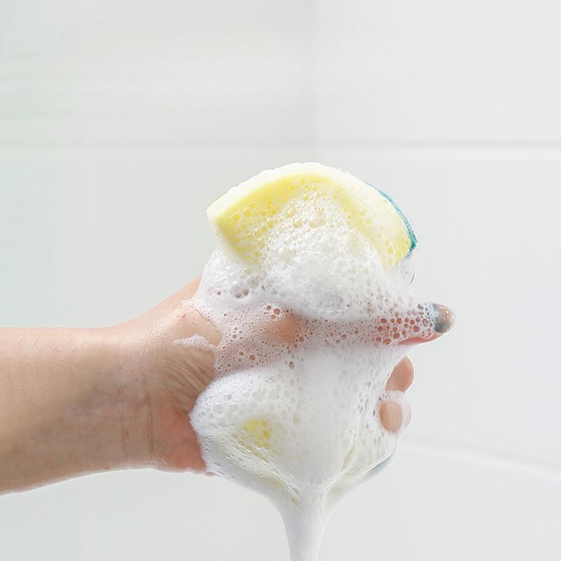 30PCS Magic Cleaning Sponges Reusable Pan Pot Dishwashing Scouring Pads Household Kitchen Sponge Wipes Brush Clean Tools