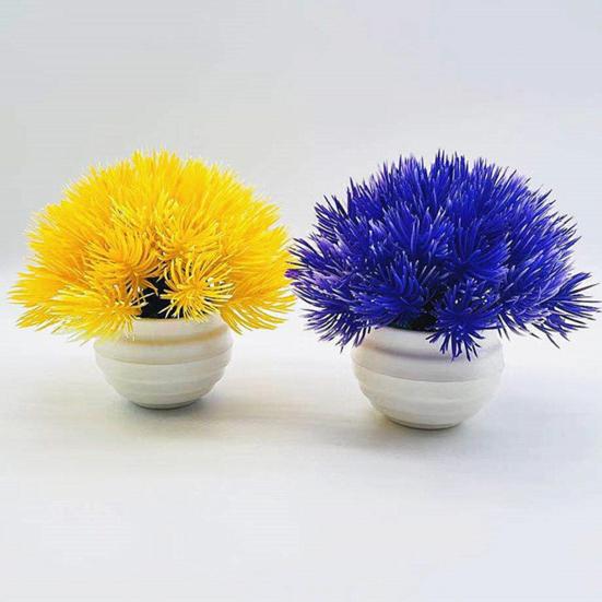 Faydalı Yapay Saksı Solmaz Hafif Parlak Renk