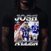 Josh Allen Grafik-T-Shirt: NFL Football Fan Unisex T-Shirt und Kinder T-Shirt