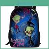 Invader Zim Dib Gaz Cartoon Animated Character Printed For School Days