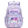 Animation Cartoon Printing Korean Version Trend Lightweight Backpack Women'S Large-Capacity Primary And Secondary School Student Schoolbag