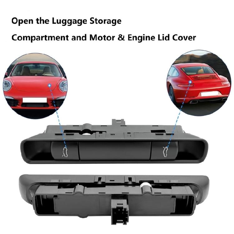 Trunk Lid Release Switch Decklid Release Interior Switch for 911 Boxster Cayman