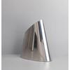 Stainless Steel Cone-Shaped Flower Vase Decor Living Room Coffee Table Modern Minimalist Home Office Hotel