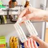 Retractable Fridge Door Organizer: Multi-Use Seasoning Divider & Anti-Tip Shelf