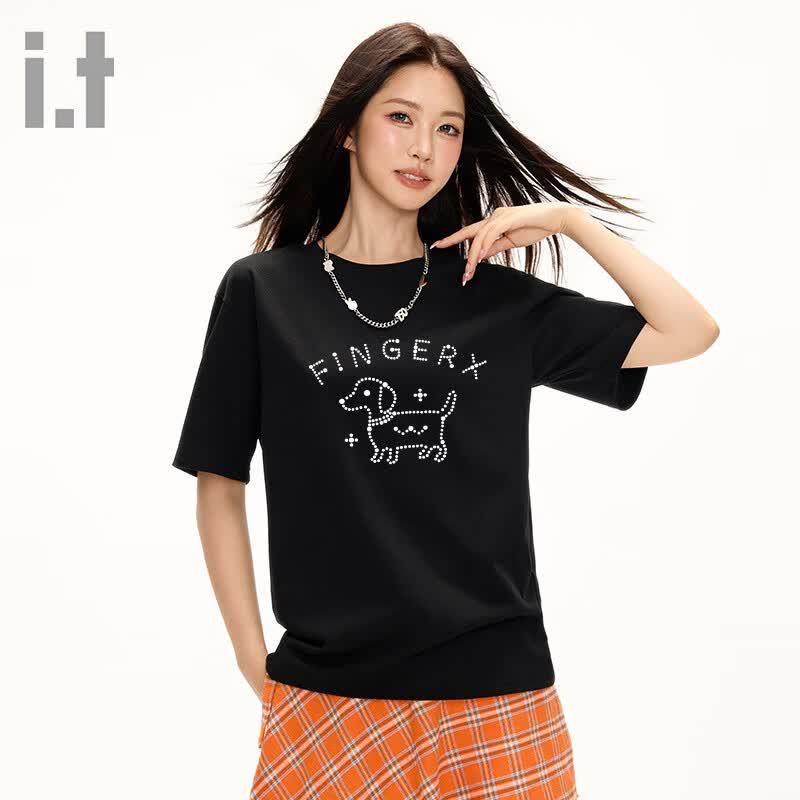 

Fingercroxx IT Women s Relaxed Fit Cotton T-Shirt 2XL
