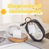 Portable Mini Transparent Zipper Earphones Data Cable Storage Bag Waterproof PVC Material Outdoor Travel Multi-functional Space-Saving