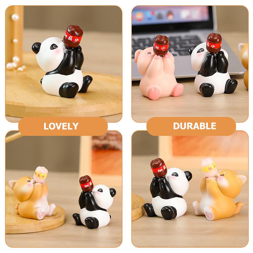 Premium Resin Cartoon Decoration Outdoor Yard Statue Lifelike Animal Sculpture for Landscape Home Decor Aesthetic