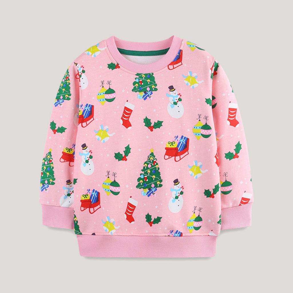 Kids European Sweatshirt Fashionable Casual Top for Boys Girls