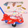 Kids Push-Along Airplane Toy with Sound and Propeller
