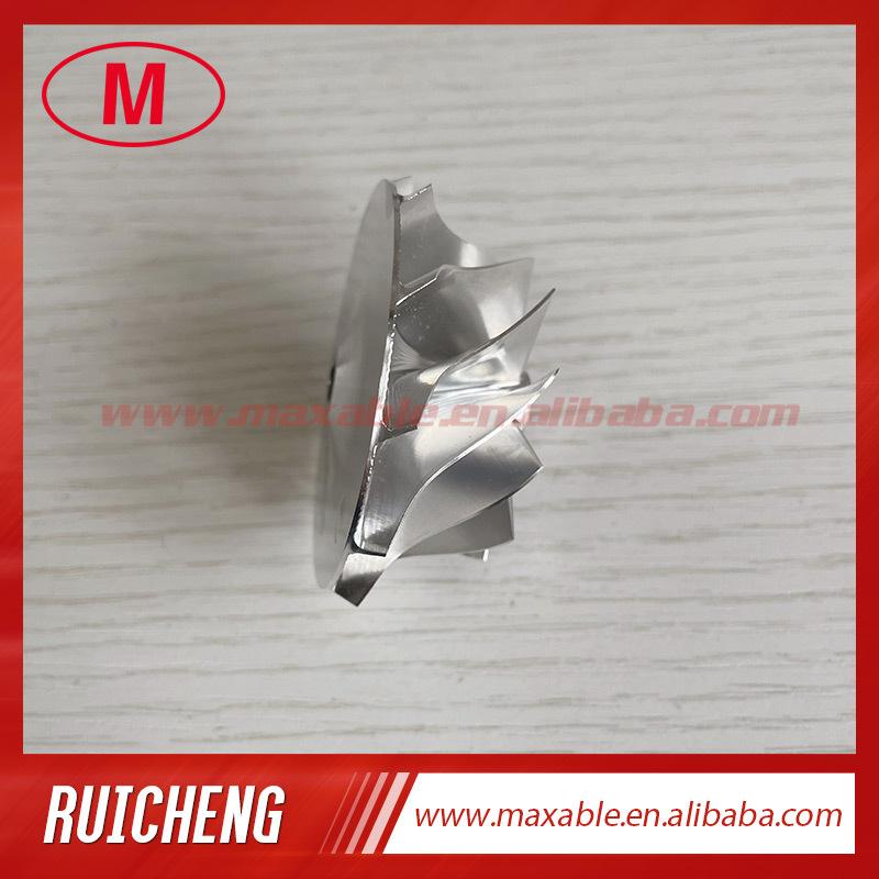 GT2554R 42.12/54.39mm 11+0 Blades High Performance Turbocharger Aluminum 2618/milling/billet Compressor Wheel Bore:6.00mm
