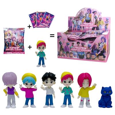 Cutie Oarbă Vânător de Demoni Kpop Anime Dezasamblare Distracție Pungă Oarbă Statuetă Mică Model Periferic Decorare Cutie Oarbă Desktop Cadouri