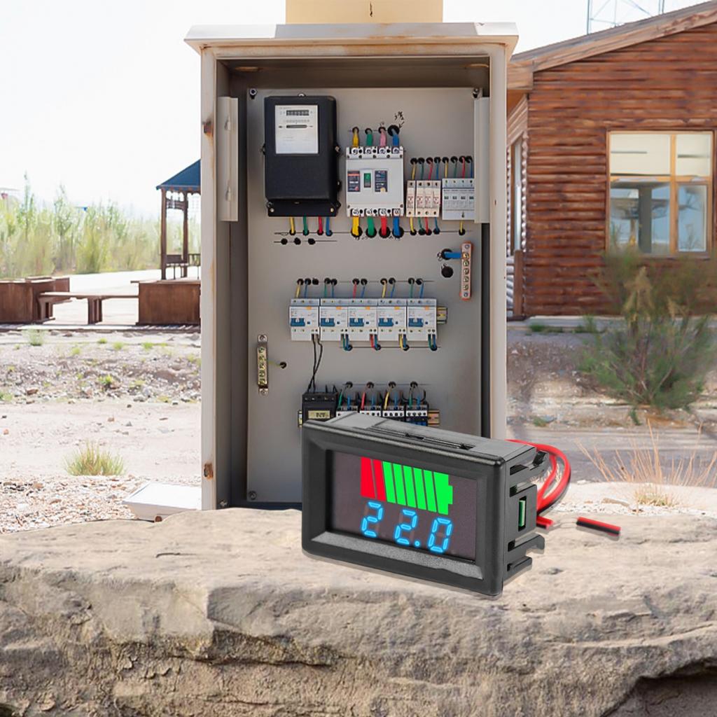 Power Meter Battery Charge Indicator Lithium Battery