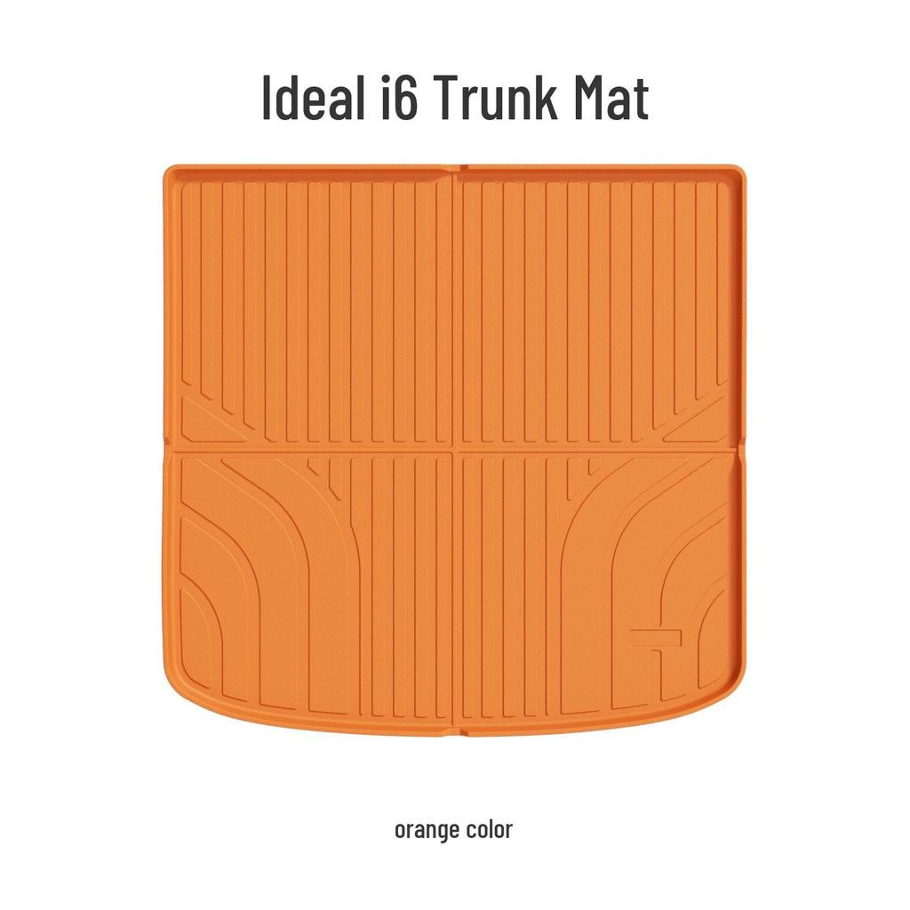 Ideal I6 Car Floor Mats & Trunk Mat - TPE Black, Fits 25 Models