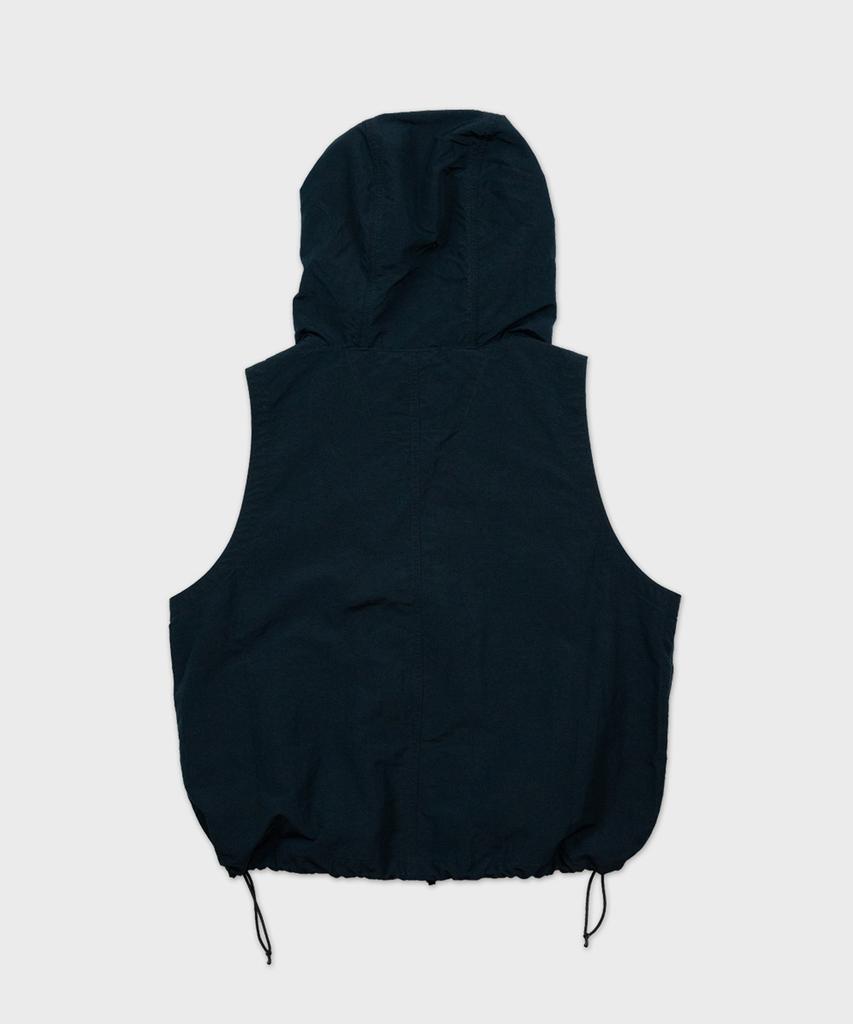 Tretorn Nylon Rib Hoodie Vest - Navy
