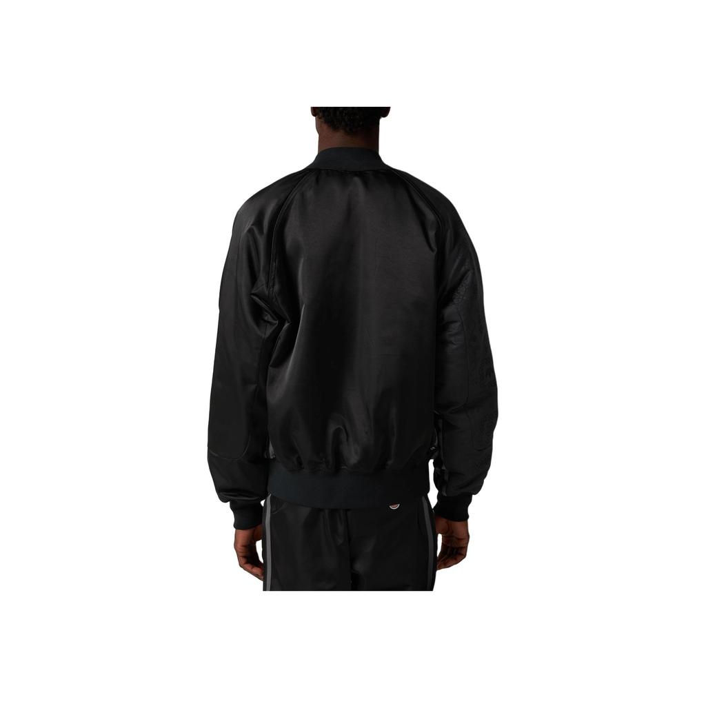 Adidas Originals X Edison Chen Kollaboration SS25 LNY SST CLOT Lässig Bequem Vielseitig Langarmjacke Herrenjacken Schwarz JD3543