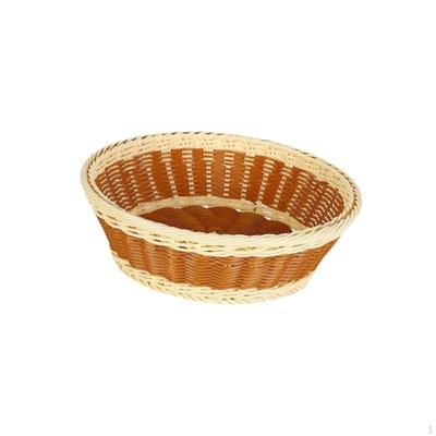 Elegant Wicker Serving Basket for Home and Outdoor Use