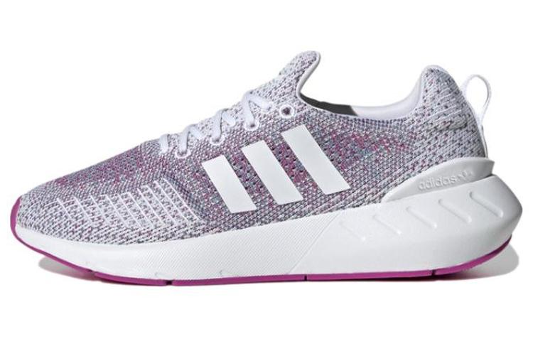 Adidas Originals Swift Run 22 Shoes  Grey / Fuchsia  Women s GV7980 40