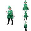 Premium Christmas Tree Clothing For Children Striped Design Perfect For Role-playing