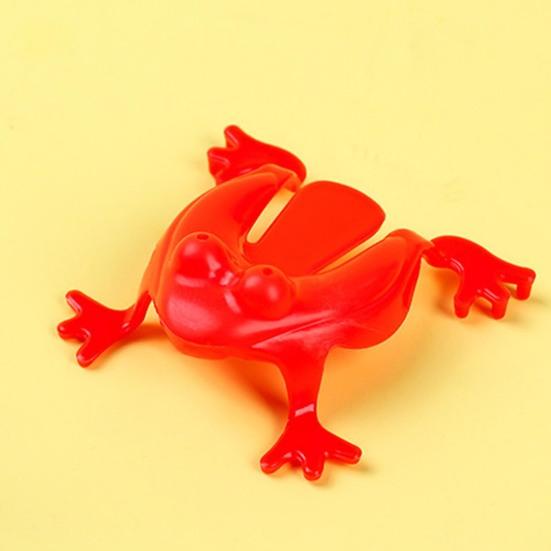 12Pcs Jumping Frogs Retro Anti-crack Kids Toy Finger Action  Jumping Frogs for Kids