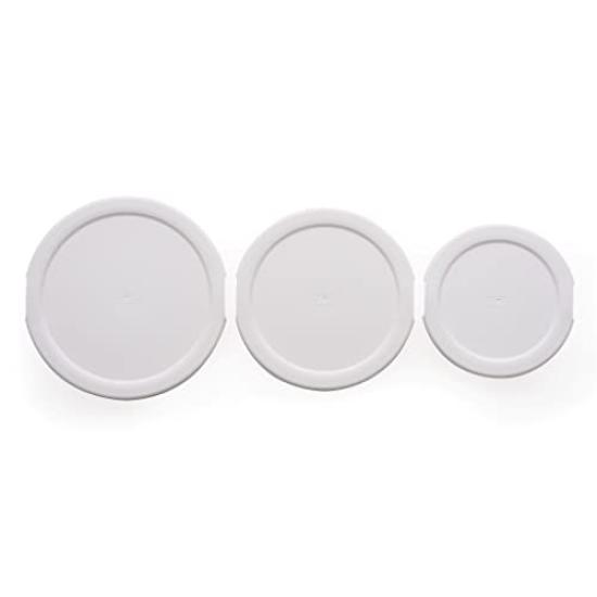 

HARIO Set of 3 microwave lids for heat-resistant glass bowls F-MXP-1236-W
