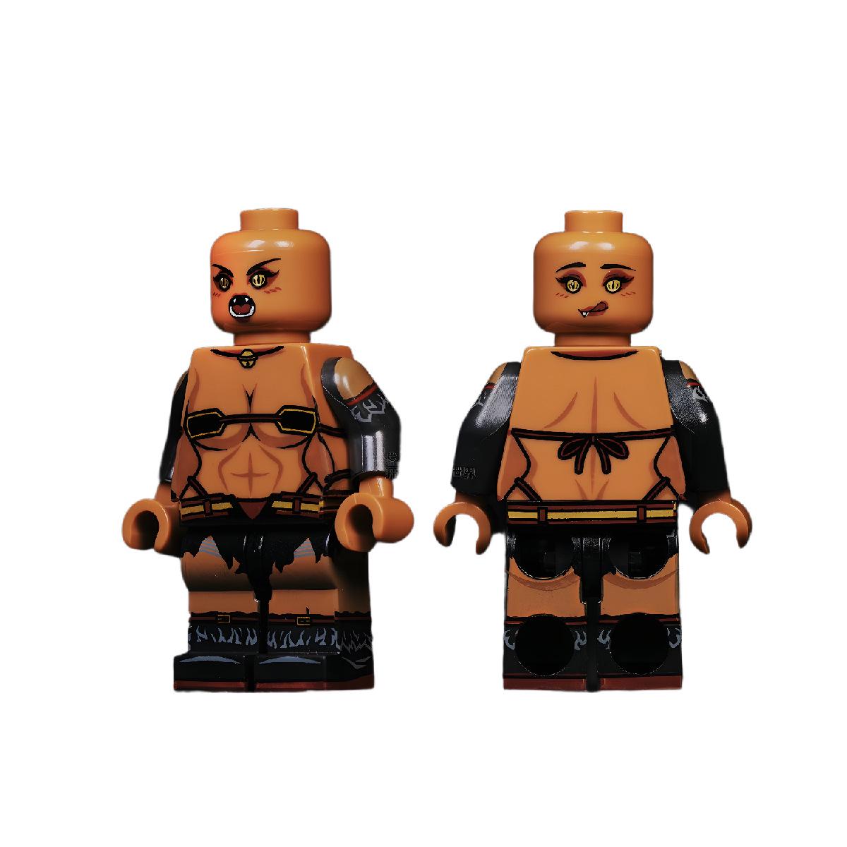 

Минифигурка Чжан Фэя из серии «Троецарствие», совместимая с LEGO, конструктор «Роман о Троецарствии»