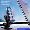 Magnetic Car Phone Holder with Curved Adhesive for Strong Navigation Stability