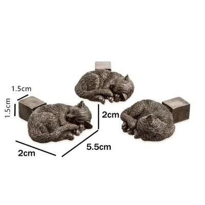 3 Adet Saksı Ayaklığı Standı Hayvan Şekli Kedi Köpek Bitki Saksıları Yükseltici Ped Dış Mekan Bahçe Reçine Saksı Ayağı Bitki Bonsai Tutucuları