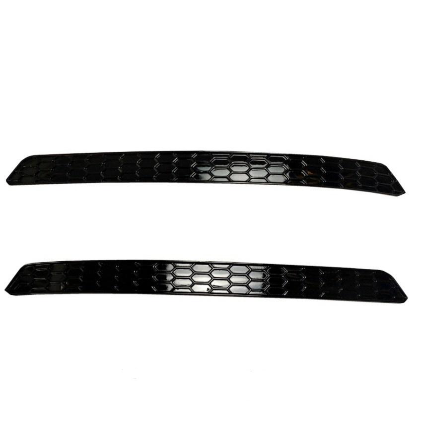 Black Car Accessories For VW Tiguan R-Line 2017 2018 2019 2020 2021 2022 2023 Exterior Rear Bumper Fog Light Lamp Cover Trim